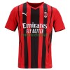 Maillot de Supporter AC Milan Domicile 2021-22 Pour Homme